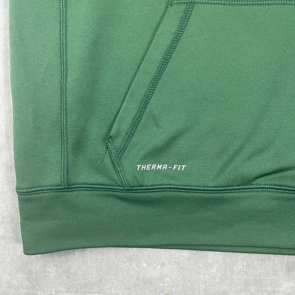 Baylor Bears Nike Youth Large Green Athletics Therma-FIT Hoodie